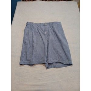 Ralph Lauren Polo Shorts Mens 32 Blue Gingham Plaid Check Seersucker Preppy